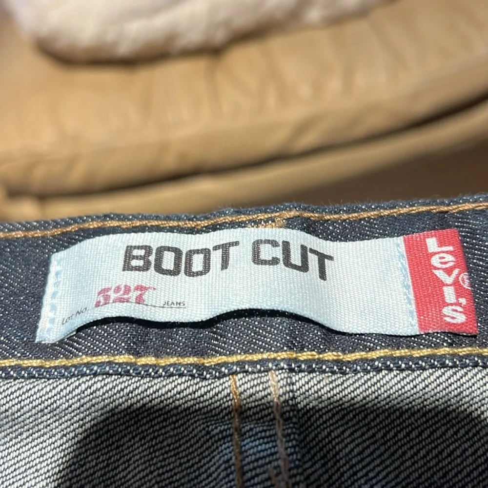 Levi’s Men’s 527 Slim Bootcut Blue Jeans 34 x 36
